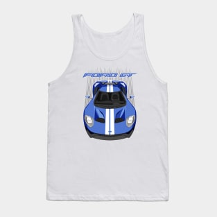 Ford GT-blue and white Tank Top